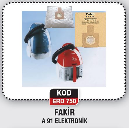 FAKİR A 91 ELEKTRONİK ERD 750
